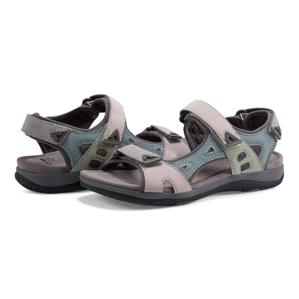 ⭐Skylar Round Toe Lightweight Casual Flat Sandals, Pain-Relief Arch Support