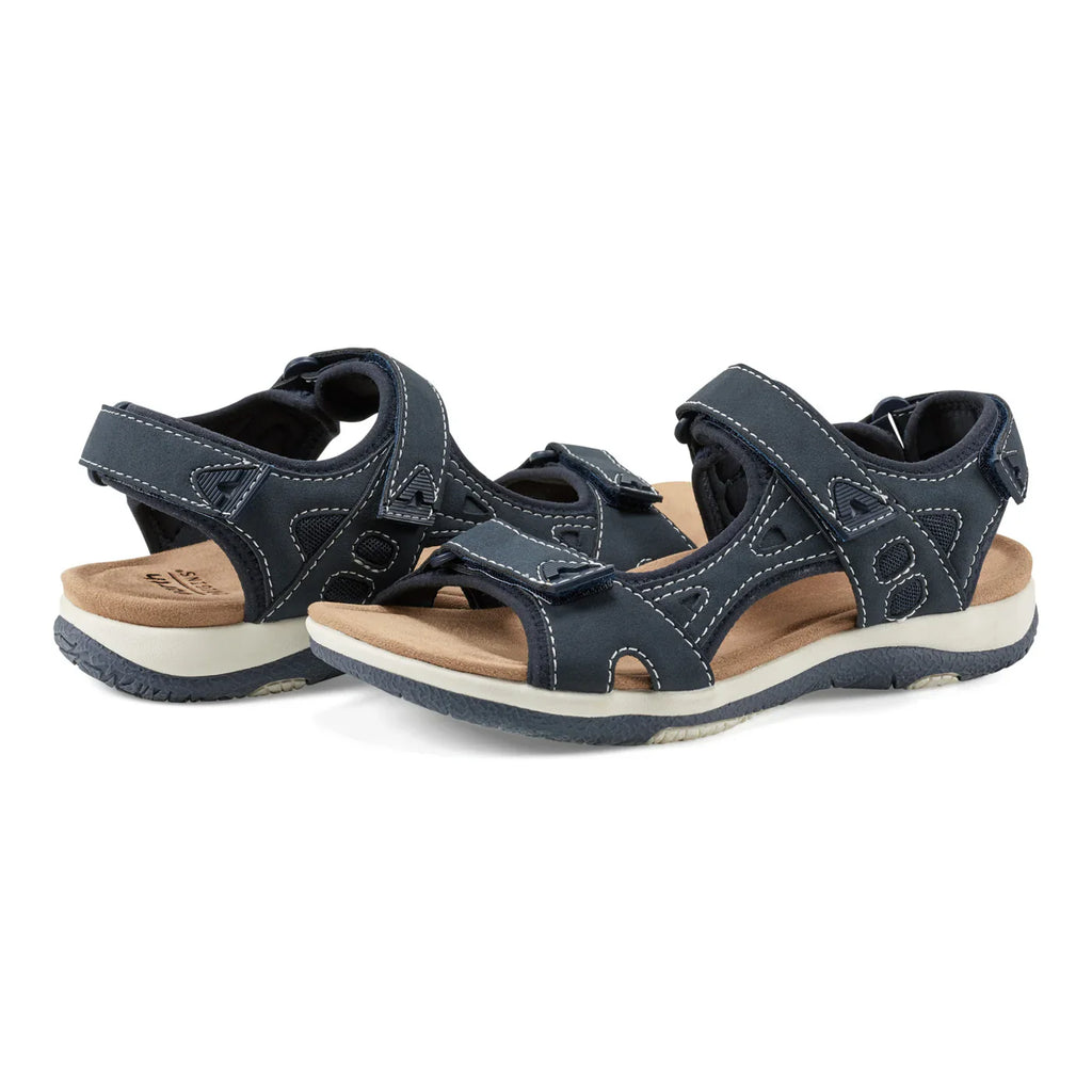 ⭐Skylar Round Toe Lightweight Casual Flat Sandals, Pain-Relief Arch Support