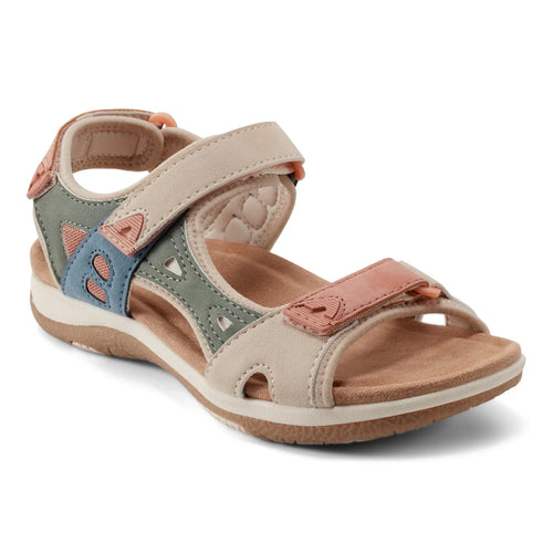 ⭐Skylar Round Toe Lightweight Casual Flat Sandals, Pain-Relief Arch Support
