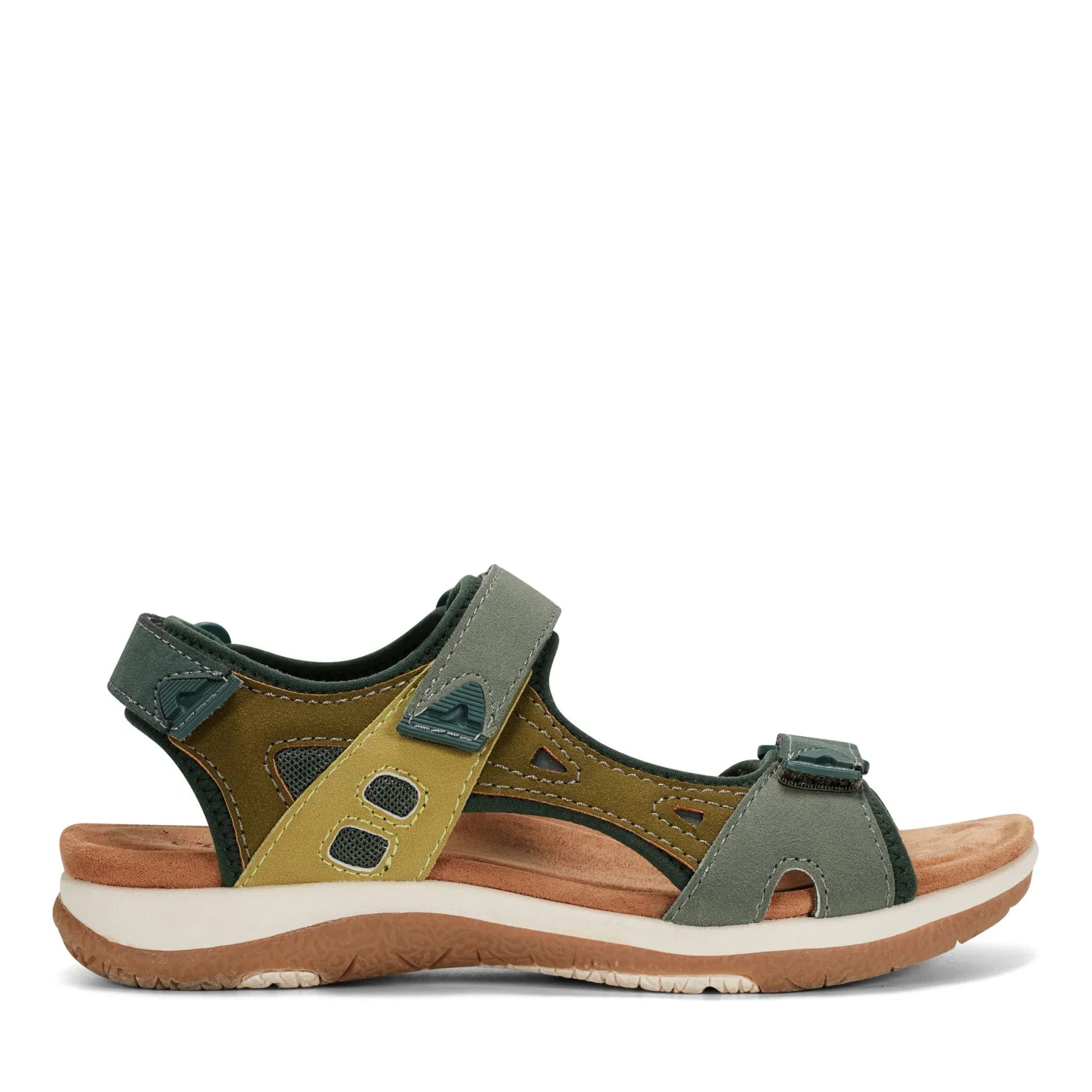 ⭐Skylar Round Toe Lightweight Casual Flat Sandals, Pain-Relief Arch Support