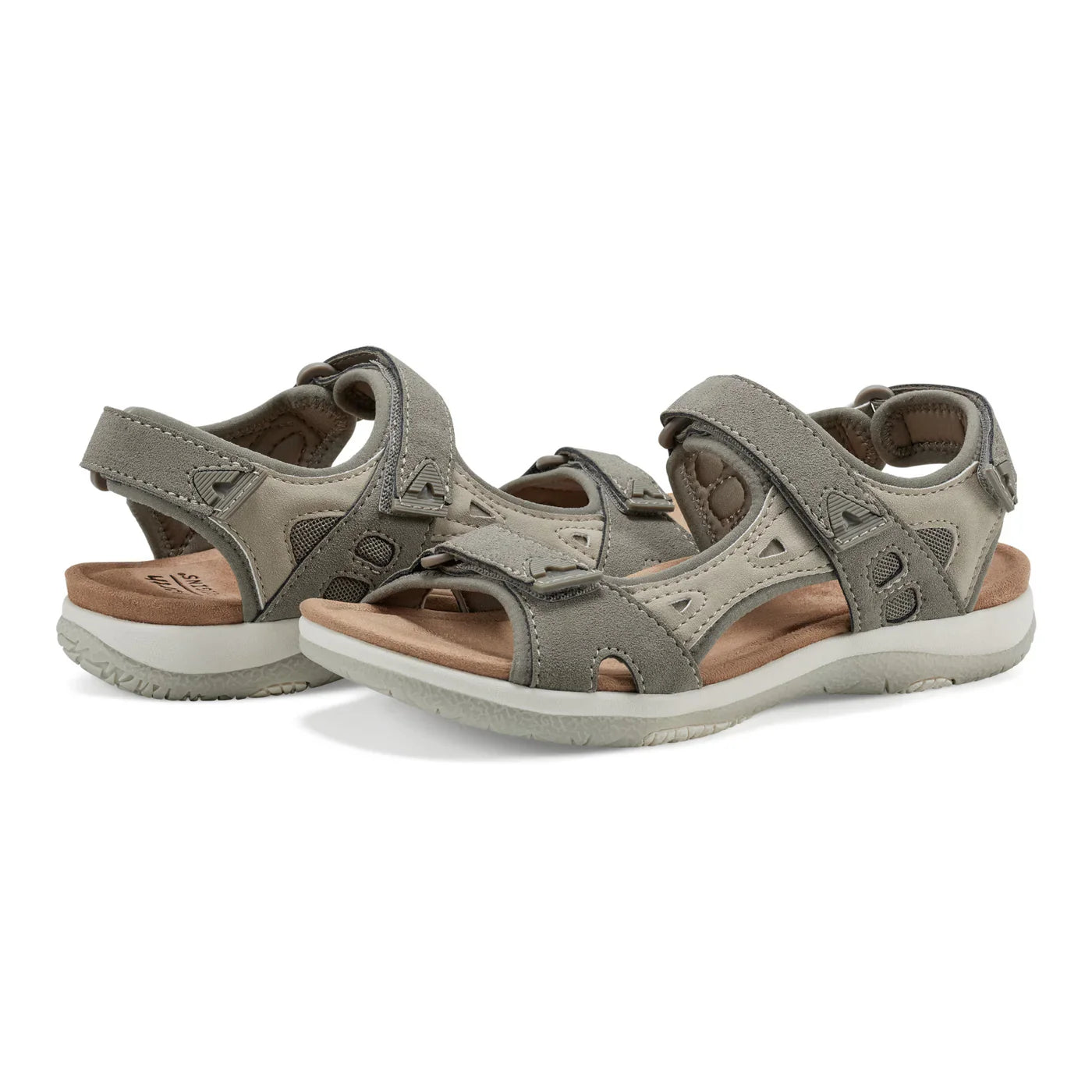 ⭐Skylar Round Toe Lightweight Casual Flat Sandals, Pain-Relief Arch Support